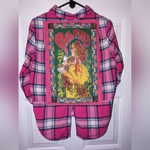 Pink Floyd Upcycled Shirt